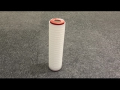 সর্বোচ্চ অপারেটিং তাপমাত্রা 65-80℃ সহ প্লিটেড রাসায়নিক দূষক অপসারণ