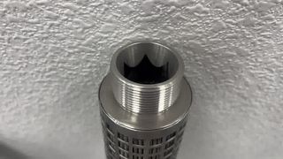 40 ইঞ্চি স্টেইনলেস স্টীল ফাইবার অনুভূত Pleated ফিল্টার কার্টিজ