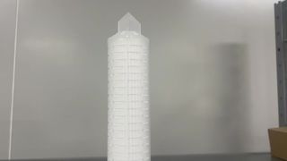 পলিপ্রোপিলিন কোর সহ 10 ইঞ্চি পিপি প্লেটেড ফিল্টার কার্টিজ