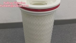 সমুদ্রের জল পরিস্রাবণের জন্য 40 ইঞ্চি উচ্চ প্রবাহ জল ফিল্টার কার্টিজ