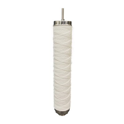 2.9m3/H - 3.2m3/H প্রবাহ হার স্ট্রিং থ্রেড সংযোগ সঙ্গে ঘা ফিল্টার কার্তুজ