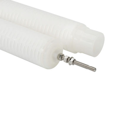 40 ইঞ্চি কনডেনসেট পোলিশিং ফিল্টার 3.5m3/h ~ 4.5m3/h প্রবাহ হার সঙ্গে পাওয়ার প্ল্যান্ট জন্য আয়রন অক্সাইড অপসারণ