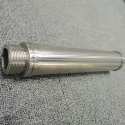 পিএইচএসভি সিরিজের ধাতব ফিল্টার কার্টিজ উচ্চ শক্তি ফিল্টারিংয়ের জন্য স্পাইরাল ওয়েল্ডিং রিবার এবং ভি আকৃতির তারের সাথে