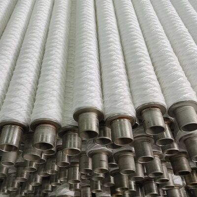 পিএলএক্স সিরিজ স্ট্রিং রান হাই ফ্লো ফিল্টার কার্টিজ ছোট চাপ ড্রপ এবং বড় দূষণকারী ধারণ ক্ষমতা জন্য মধুচক্র কাঠামো সঙ্গে