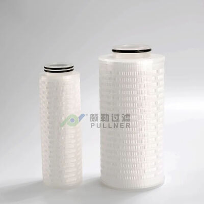 130 সিরিজ φ130মিমি ভাঁজ করা উচ্চ প্রবাহ ফিল্টার কার্তুজ, যার প্রবাহের হার 200L/মিনিট এবং পরিস্রাবণ ক্ষেত্রফল 2m²