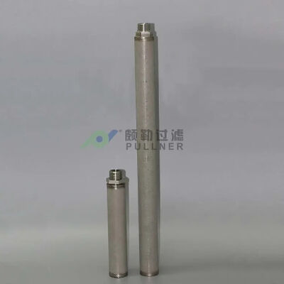 উচ্চ প্রবাহ অ্যাপ্লিকেশনগুলির জন্য উচ্চ তাপমাত্রা এবং জারা প্রতিরোধের সাথে 10 ইঞ্চি 316L স্টেইনলেস স্টিল সিন্টারড জাল ফিল্টার কার্তুজ