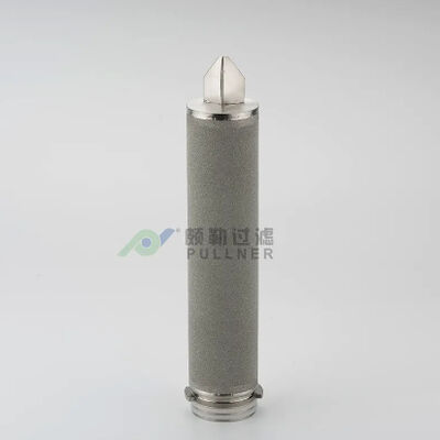 উচ্চ প্রবাহ অ্যাপ্লিকেশনগুলির জন্য উচ্চ তাপমাত্রা এবং জারা প্রতিরোধের সাথে 10 ইঞ্চি 316L স্টেইনলেস স্টিল সিন্টারড জাল ফিল্টার কার্তুজ