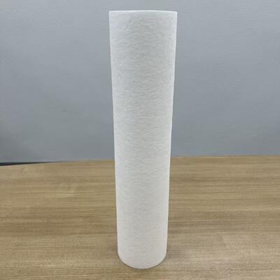 20 Inch Melt Blown Filter Cartridge with Graded Pore Density 100% Pure Polypropylene for High Dirt Holding Capacity