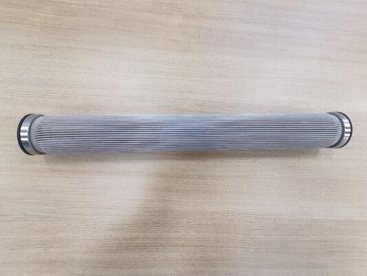 উচ্চ তাপমাত্রা, চাপ, এবং জারা প্রতিরোধের সঙ্গে স্টেইনলেস স্টীল সিন্টার ফাইবার ফিল্টার কার্তুজ