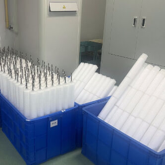 বিদ্যুৎ কেন্দ্রগুলিতে কনডেনস ওয়াটার জন্য 70 ইঞ্চি পিপি প্ল্যাটেড ফিল্টার কার্টিজ