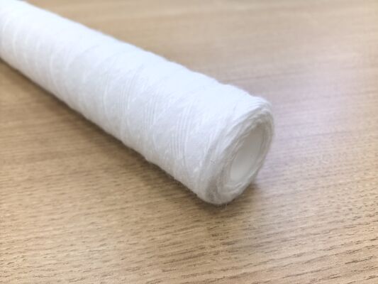 5 মাইক্রন 40" স্ট্রিং ক্ষত ফিল্টার কার্টিজ কনডেন্সড ওয়াটার ট্রিটমেন্টের জন্য