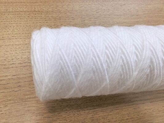 5 মাইক্রন 40" স্ট্রিং ক্ষত ফিল্টার কার্টিজ কনডেন্সড ওয়াটার ট্রিটমেন্টের জন্য