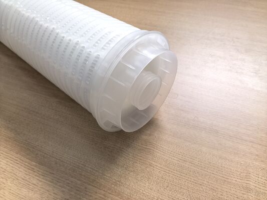 সামুদ্রিক জল পরিস্রাবণ জন্য Polypropylene উচ্চ প্রবাহ Pleated কার্তুজ