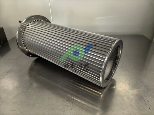 Stainless Steel Wedge Wire Screen for Liquid and Solid Filtration & High Mechanical Strength and Temperature Resistance