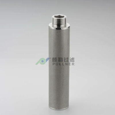 উচ্চ প্রবাহ অ্যাপ্লিকেশনগুলির জন্য উচ্চ তাপমাত্রা এবং জারা প্রতিরোধের সাথে 10 ইঞ্চি 316L স্টেইনলেস স্টিল সিন্টারড জাল ফিল্টার কার্তুজ